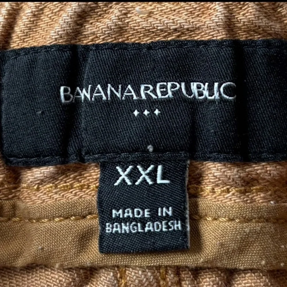Banana Republic Men’s Tan Pleated Chino Pants Size XXL